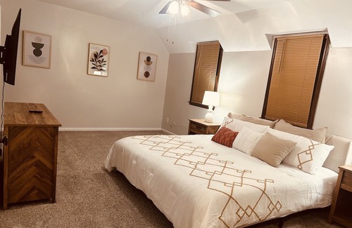 Topeka Casa | Spacious and unique space perfectly located in the Kansas capital city!
