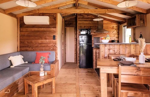 Coux-et-Bigaroque-Mouzens Chalet De Esquí | Camping Inspire Villages Séveilles - Signature Chalet 3 Rooms 4 People Air Conditioned
