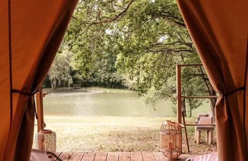 Coux-et-Bigaroque-Mouzens Chalet De Esquí | Camping Inspire Villages Séveilles - Signature Chalet 4 Rooms 6 People Air Conditioned