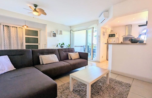 Cap Champagne Apartamento | Cap Boucan - Spacieux T2 à 200m de la Plage de Boucan Canot