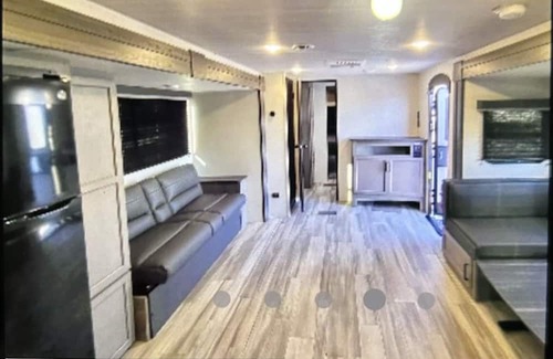Thomson Casa | Come play with Scottish highland cows in a beautiful and cozy brand new RV!