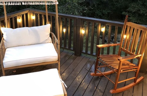 Rossville Cabaña | Enchanted Woods Cottage ~ 10 min St Elmo ~ Hot Tub, Pool, 2 Acres