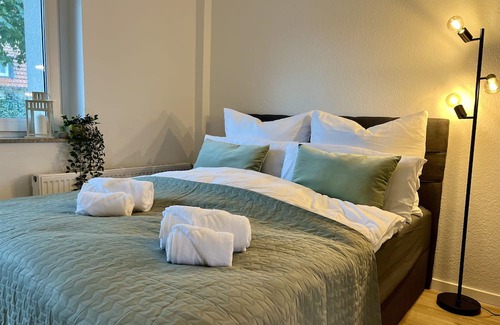 Bedingrade Apartamento | Ruhiges Apartment mit Balkon - Küche - Smarttv