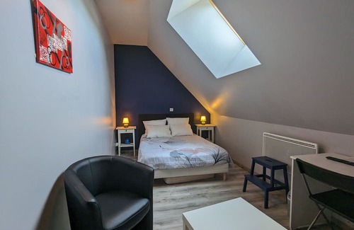 Neuvy-Saint-Sepulchre Cama Y Desayuno | Guestroom Neuvy-Saint-Sépulchre, studio flat, 2 persons