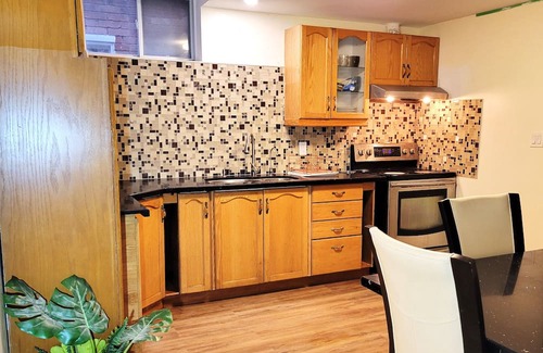 Waterloo Casa | Newly renovated spacious basement room with separate entrance