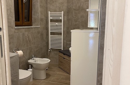 Marina di San Nicola Apartamento | Ground floor in residence with pool very central