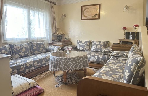 Rabat Apartamento | Spacieux et cosy - proche de forêt et corniche rabat