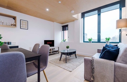 Castlefield Condominio | Flat Near Old Trafford Weekly & Monthly Discounts!