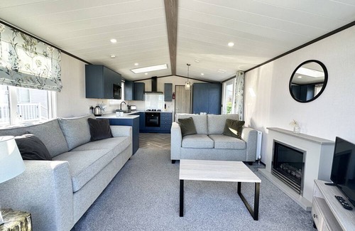 Newquay Chalet De Esquí | 14 Valley View is a gorgeous luxury 5 star lodge style caravan in Porth