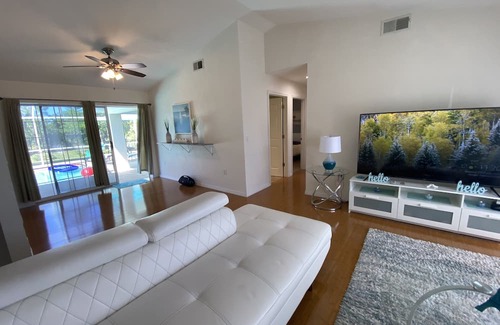 Joel Villa | Heated Pool Home 3/2 in Quiet Neighborhood