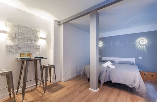 Atocha Apartamento | -*Studio City Centre-Atocha-Delicias-WiFi, A/C*-