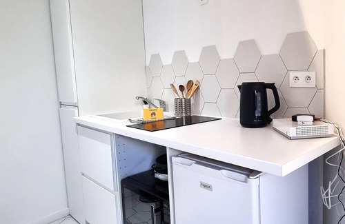 1st Arrondissement Apartamento | Mezzanine studio in inner courtyard