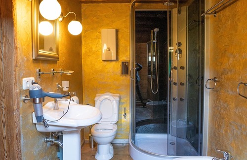 Sankt Englmar Cabina | Blockhaus mit Sauna in Sankt Englmar