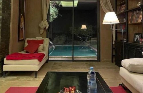 Tassoultante Villa | Villa Marrakech Piscine Privée vue sur Golf&atlas