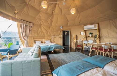 Futo Cabina | Izu Coco Dome Tent D 1 night with 2 meals and / Ito Shizuoka