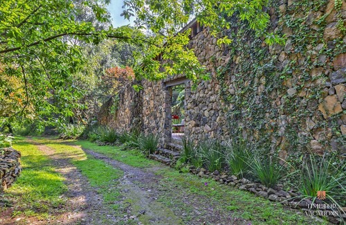 Valle de Bravo Casa | Magical Stone Home on 20-acre Ranch, Amazing Views, Patio w/BBQ & Dining Table