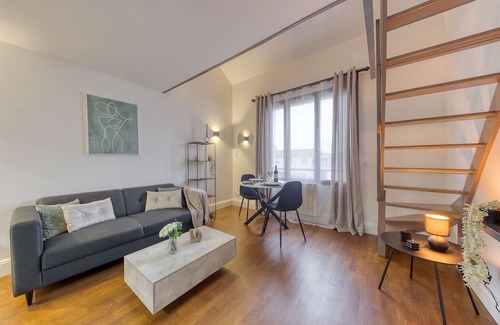 Morsang-sur-Seine Apartamento | Charmant Duplex 30 min Paris