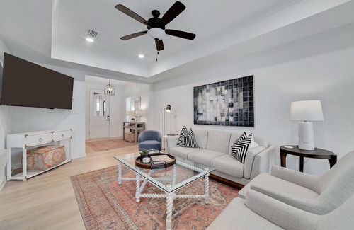 Orange Beach Casa | Charming New Home w/ Shared Pool and Bay Access!