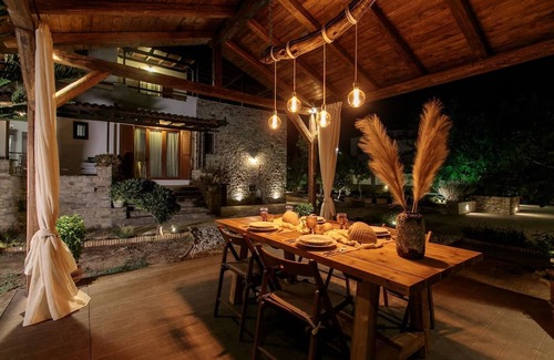 Naxos Town Villa | Naxos Chora Villa ''Vaporias'' with amazing garden