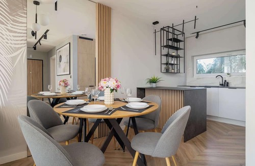 Tychy Apartamento | Barona 51 Tychy | Air Conditioned Apartment with Parking and Desk