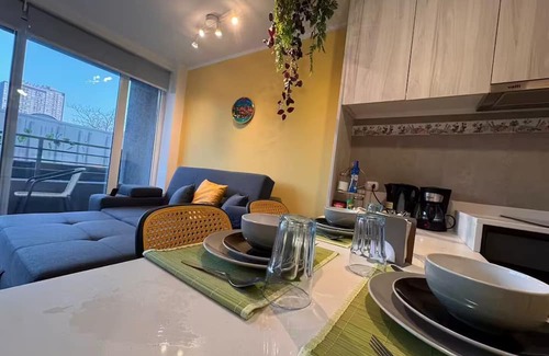Nunoa Apartamento | Enjoy Santiago in this safe