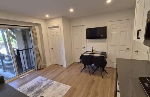 Churchill Meadows Casa | Fully furnished 1-bedroom suite Ground level unit, detached home with patio door