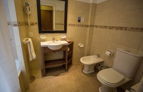 San Carlos de Bariloche Hotel | Room Perfect for Groups with Stunning Lake Views & Wellness Center with Hot Tub