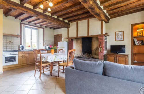 Hauteville-la-Guichard Cabaña | Casa con Jardín, Se aceptan mascotas