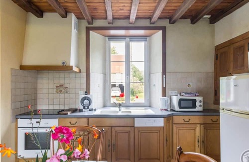 Hauteville-la-Guichard Cabaña | Casa con Jardín, Se aceptan mascotas