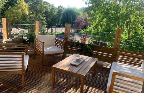 Luneville Cabaña | Cottage-Whirlpool bath-Cottage-Garden view