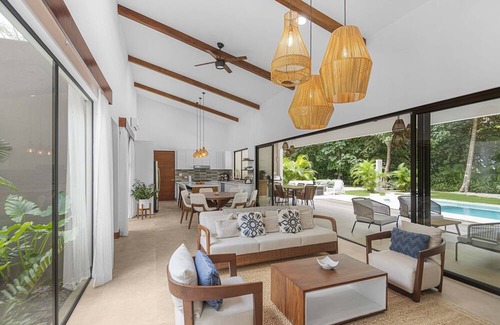 Villarreal Casa | Casa Jaguar 3 Bedroom 6 Guests Nestled in Jungle Private Pool & Sauna & Fire Pit