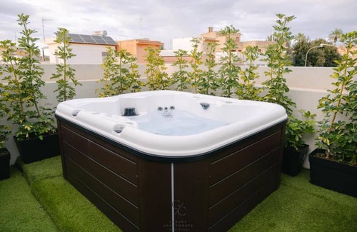 Santa Margherita di Belice Apartamento | GC Luxury Apartments & Spa 'Suite' with Private Terrace, Wi-Fi and Air Conditioning