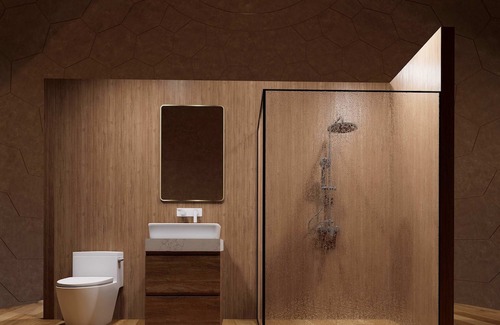 Sullivan Cabina | Gaia Nook-Mirror Dome with Private Bathroom