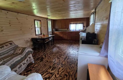 South Butler Cabina | Charming Cabin in Clyde, with a relaxing hot tub!