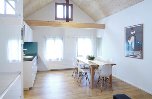 Brienzwiler Apartamento | Chalet loft "Rothorn" in Brienzwiler - surrounded by mountains, forest and water