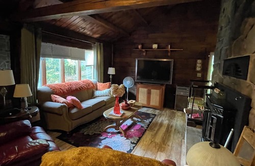 Nisbet Cabina | Charming 2-bedroom cabin in nice Cogan Station with AC