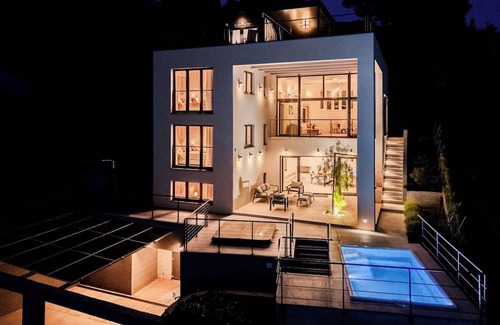 Nerezise Villa | Villa Blue Horizon- Beautiful modern beach house -100m from sea