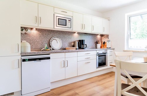 Langballig Casa | Holiday Home 'Seeblick' with Sea View, Private Terrace and Wi-Fi