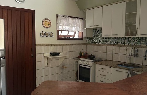 Enseada Azul Casa | Duplex house in a gated community, 2 minutes from Bacutia Beach - Guarapari.