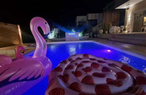 Dar Allouche Casa | Charming with pool 3-bedroom house in Dar Allouche with AC