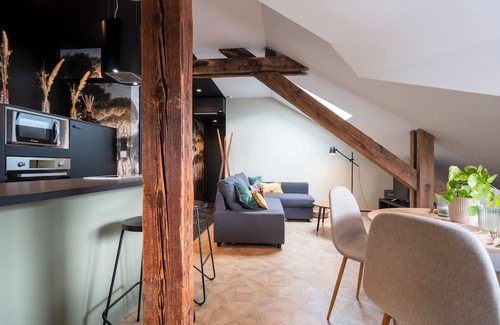 Montigny-les-Metz Apartamento | Comfortable air-conditioned apartment, 4th and top floor without elevator