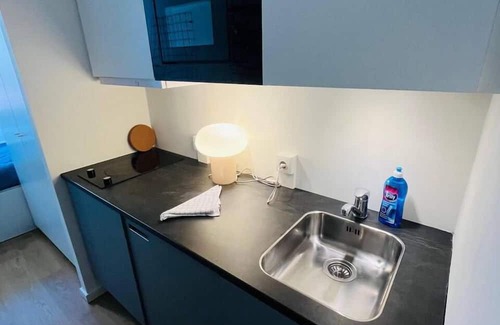 København NV Apartamento | Copenhagen Studio with Double Bed and Kitchen