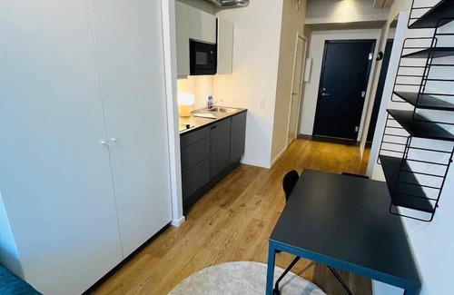 København NV Apartamento | Copenhagen Studio with Double Bed and Kitchen