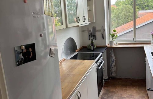Aarhus C Apartamento | Sunny Apartment With Two Balconies