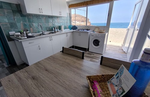 Telde Apartamento | Beachfront penthouse in Tufia - Eco retreat with panoramic views