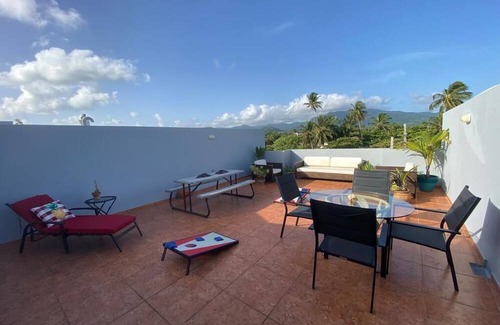 Playa Fortuna Condominio | Beautiful Beach Front Penthouse w/Rooftop Terrace Playa Fortuna