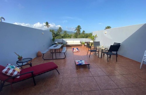 Playa Fortuna Condominio | Beautiful Beach Front Penthouse w/Rooftop Terrace Playa Fortuna