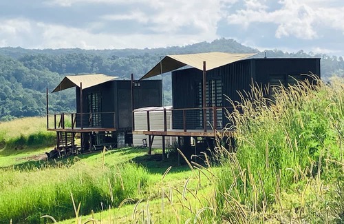 Nimbin Cabina | Stoney Chute Eco-Cabin 2: off-grid, cosy farm-stay retreat 5km from Nimbin.