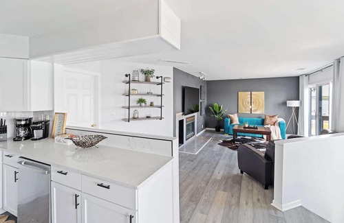 Utica Casa | Renovated River Home! Hot Tub, Sauna & Game Room