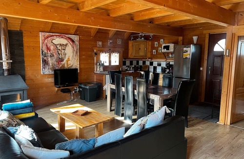 Erckartswiller Chalet De Esquí | Chalet 'De Lucie et Lison' with Mountain View, Private Terrace and Wi-Fi